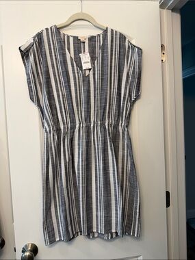 J Crew Factory cover up dress size M NWT